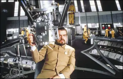  ?? PHOTO COURTESY OF NEW YORK TIMES ?? Michael Lonsdale portrayed Hugo Drax in the James Bond film ”Moonraker” (1979). He appeared in more than 200 movies. Lonsdale died Sept. 21 at age 89.