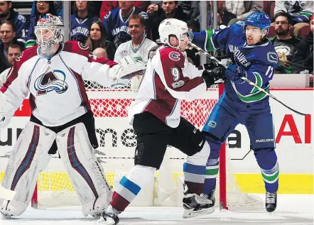  ?? — GETTY IMAGES FILES ?? Anton Rodin says he’s ‘really happy’ with the shape of his knee so far in the pre-season. ‘I haven’t felt anything and we’ve been skating hard in practice,’ he says.