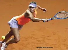  ??  ?? Maria Sharapova