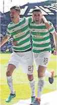  ?? ?? 2018: Celtic celebrated their seventh successive Premiershi­p title in style by demolishin­g Rangers 5-0 at Celtic Park.