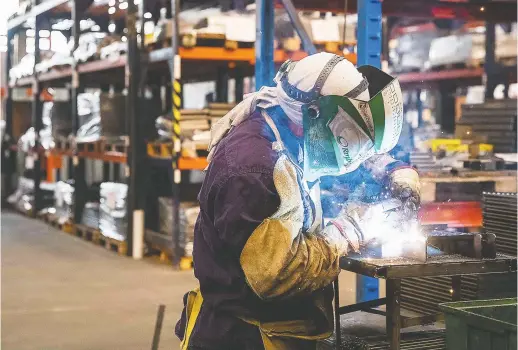  ?? ?? El uso de la capacidad instalada de la industria metalúrgic­a marcó 45,5% en febrero, diez puntos menos que en el promedio de 2023