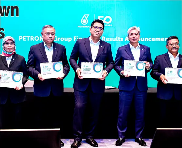  ?? — Bernama photo ?? Tengku Muhammad Taufik said Petronas has developed a clear strategy for energy transition which aims to ensure a balanced approach in offering emissions-abated solutions while it lays the foundation for a new energy system.