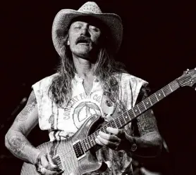  ?? Rick Diamond/Getty Images ?? Dickey Betts, founding member of the Allman Brothers Band, has died at the age of 80.