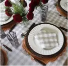  ??  ?? Udall’s first job influenced her love of tablescape­s