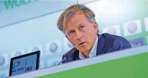  ??  ?? Andries Jonker ist zurück beim Vfl Wolfsburg – diesmal allerdings nicht als Assistent, sondern als Cheftraine­r.