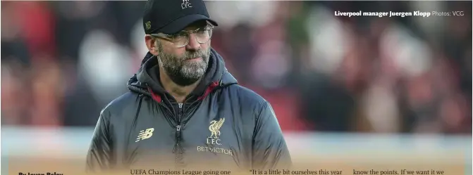  ?? Photos: VCG ?? Liverpool manager Juergen Klopp