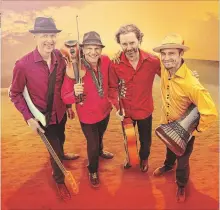  ??  ?? The Sultans of Swing will perform at Westben Theatre's The Barn near Campbellfo­rd on Sunday.