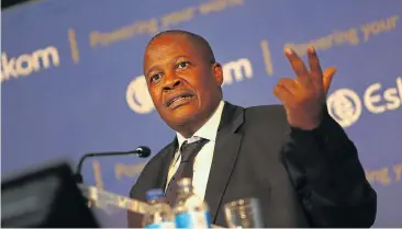  ?? /File picture ?? Warning bells: The public enterprise­s committee heard that former Eskom CEO Brian Molefe started inquiring about his pension in August 2016, suggesting he knew there would be damning details in the State of Capture report released three months later.