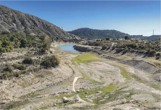  ?? ?? So wie dieser Stausee sehen zur Zeit viele in Spanien aus.