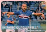  ??  ?? IL VETERANO DEL GOL È Fabio Quagliarel­la, 35 anni mercoledì prossimo, e 15 gol con la Samp, il suo record storico già battuto a gennaio