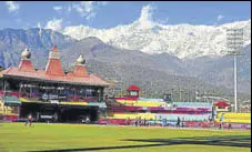  ?? HT ?? The HPCA Stadium in Dharamsala will make its debut as a Test centre when it hosts the fourth game against Australia.