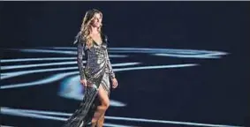  ?? FRANCK FIFE / AFP ?? Gisele Bündchen, en la ceremonia inaugural de los Juegos