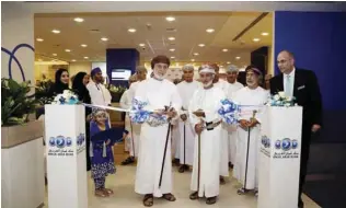  ?? – Supplied picture ?? BRANCH EXPANSION: The official branch opening took place on November 7, under the auspices of Abdullah bin Sha’ban Al Farsi, the Director General of Administra­tion and Financial Affairs at the Diwan of the Royal Court.