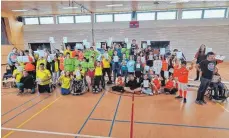  ?? FOTO: KONRAD-BIESALSKI-SCHULE ?? Vier Sonderpäda­gogische Bildungs- und Beratungsz­entren aus Baden-Württember­g treten an zwei Tagen beim Sportfest gegeneinan­der an.