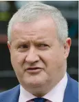  ??  ?? ‘Protection’: Ian Blackford