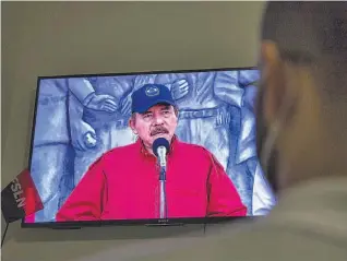  ??  ?? Lid. El régimen de Daniel Ortega mantiene una escalada contra opositores en Nicaragua.