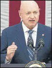  ?? AFP ?? US Senator Mark Kelly won his re-election from Arizona.