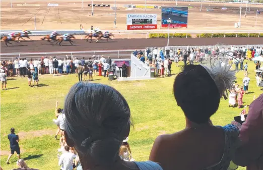  ?? Picture: Katrina Bridgeford ?? The Darwin Cup still managed to go ahead in all its glory despite the coronaviru­s pandemic.