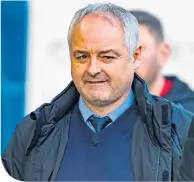  ??  ?? Queen’s Park head coach, Ray McKinnon