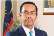  ??  ?? Omar Mohammed Salleh, Trade Commission­er of Malaysia to the UAE