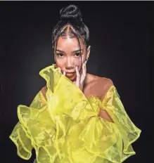  ?? AEG/JHENÉ AIKO ?? Grammynomi­nated singer Jhené Aiko, who describes her style as "new-generation R&B," will headline a tour coming to Nationwide Arena on Aug. 22