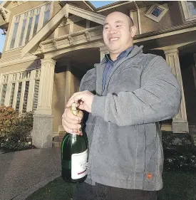  ?? JASON PAYNE/PNG FILES ?? Vincent Cheung, 43, of Langley, was sentenced Wednesday to 13 years, six months in prison on charges stemming from a string of arson fires and shootings in 2011 and 2012.