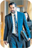  ?? ?? Scottish First Minister Humza Yousaf