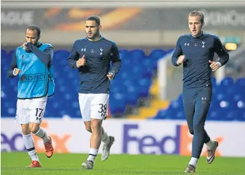  ?? ?? Cameron Carter-vickers trains at Spurs with Harry Kane, and (below) Martin O’neill in action against the hosts at the 1982 World Cup Finals in Spain