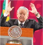  ?? ROBERTO HERNÁNDEZ ?? El 7 de junio arranca, dice AMLO