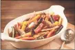  ??  ?? Maple-Roasted Root Vegetables: Maple syrup adds just the right amount of sweetness.