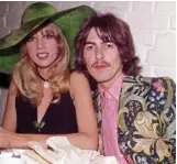  ?? ?? Style: George Harrison in his Granny Takes A Trip jacket with Pattie Boyd