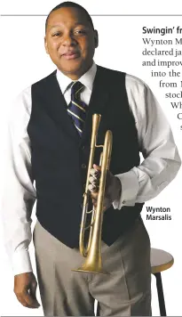  ??  ?? Wynton Marsalis