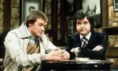  ?? Photo: BBC ?? TV CLASSIC: Rodney Bewes, right, and co-star James Bolam in the popular 1960s’ series The Likely Lads.