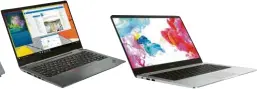  ??  ?? 1600 Euro: Lenovo Thinkpad X1 Yoga 900 Euro: Huawei Matebook