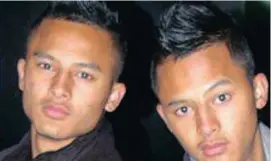  ?? Picture: Facebook ?? MORE WAITING: Twin brothers Brandon-Lee and Tony-Lee Thulsie are facing three counts of terror-related charges.