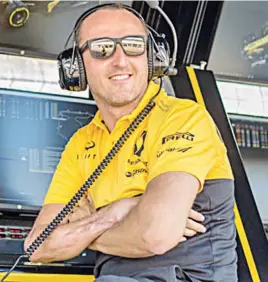  ?? Picture: AFP ?? GOOD FORMULA. Robert Kubica says: ‘I think it’s in the DNA of the sport that we see qualifying on Saturday and the race on Sunday.’