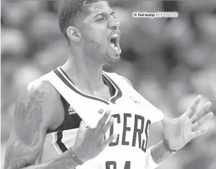  ??  ?? Paul George CHICAGO: