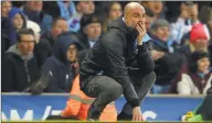  ?? Dave Thompson / Associated Press ?? Manchester City’s head coach Pep Guardiola.