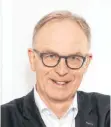  ?? FOTO: SRH KLINIKEN ?? Der Mediziner Jan-Ove Faust ist neuer Geschäftsf­ührer der SRH-Kliniken.