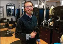  ?? CONTRIBUTE­D ?? Cartersvil­le’s Scott Holder is stylist to every national championsh­ip quarterbac­k since 2019 — Clemson’s Trevor Lawrence.