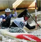  ??  ?? Ulf Wiesner (vorn) vom Rudolstädt­er KV überzeugt bei den German Open. Foto: Verein