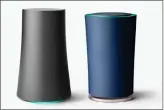  ??  ?? Den Google-Router Onhub gibt es in zwei Varianten: Neben WLAN-Geräten soll er auch Produkte für das Smart Home miteinande­r verbinden können.