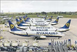  ?? JASON ALDEN / BLOOMBERG L.P. ?? Ryanair ha triplicado el número de billetes vendidos el último mes