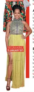  ?? ?? REGINA KING 15 JANUARY 1971