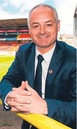  ?? Picture: SNS Group. ?? Ray McKinnon: looking to change the mentality at the club.