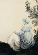  ??  ?? Jane Austen; watercolor sketch by her sister, Cassandra Austen, circa 1804