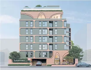  ?? ?? An artist’s impression of FPH’s Klos Ratchada low-rise condo developmen­t.