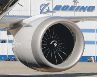  ?? BRAD NETTLES/THE POST AND COURIER VIA AP ?? Boeing is paying an FAA fine over an enforcemen­t case involving the North Charleston, South Carolina, facility where the 787 is built.
