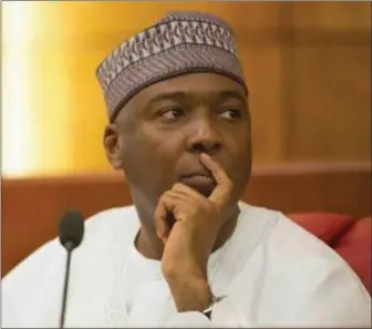  ??  ?? Senate President, Dr. Bukola Saraki