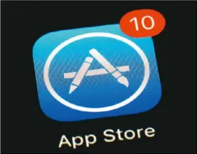  ?? （美聯社） ?? 亞利桑納州通過法案，限制蘋果對App開發­商抽成。